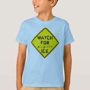 Let op het ICE-waarschuwingsteken T-shirt