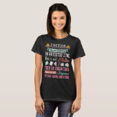 Let op het invoeren van kunstzinnige Zone Scrapboo T-shirt (Voorkant volledig)
