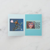 Let op, het is je verjaardag. Neem een bal. Kaart (Binnen)