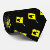 Let op het Stropdas van Kiwis (Opgerold)