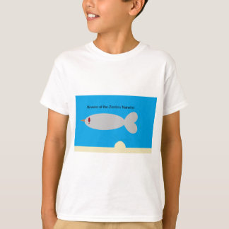 Let op het Zombie Narwhal T-shirt
