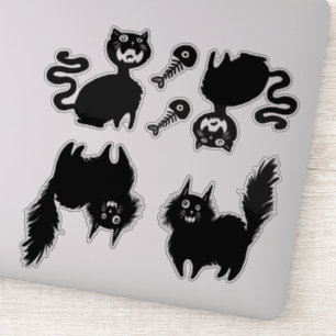 Let op Hongaarse katten Sticker