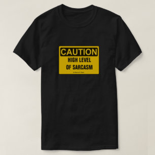 Let op: hoog sarcasme - een MisterP-Shirt T-shirt