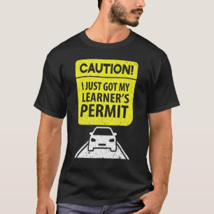 Let op: ik heb net de vergunning van mijn leerling t-shirt