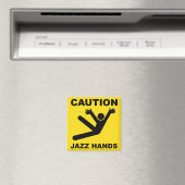 Let op Jazz Hands magnet Magneet (Insitu (Vaatwasser))