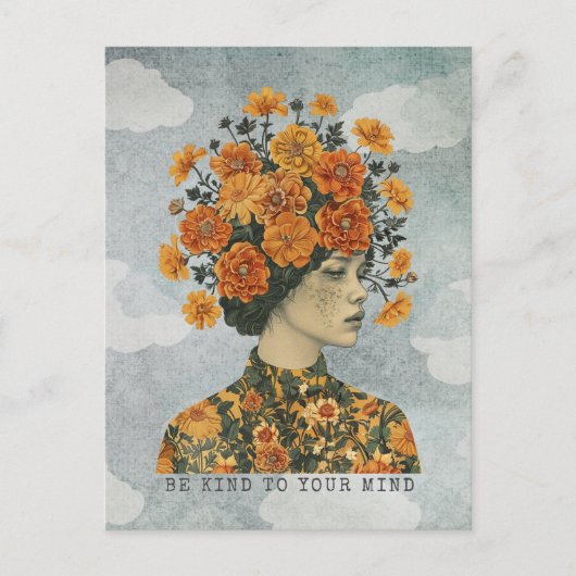 Let op je gedachten briefkaart (Voorkant)