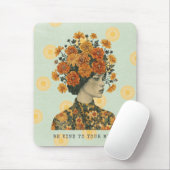 Let op je gedachten muismat (Met muis)