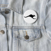 Let op Kangaroo Ronde Button 5,7 Cm (In situ)