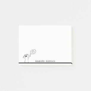 Let op kat Personaliseer notities Post-it® Notes