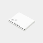 Let op kat Personaliseer notities Post-it® Notes (Schuin)