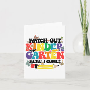 Let op kleuterschool hier kom ik Kinder terug naar Kaart