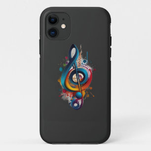 Let op muziek iPhone 11 hoesje