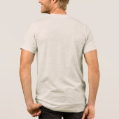 Let op: Newt Beach Tri-Blend Shirt (Achterkant)