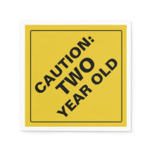 LET OP: Papieren servetten