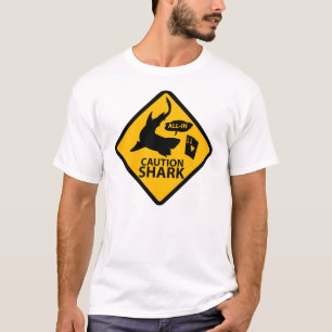 "Let op: Scherp" volledig voorlicht T-shirt