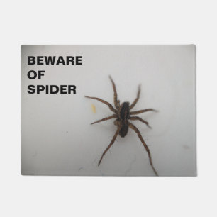 Let op spin deurmat