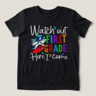Let op T-shirt voor de eerste klas – Terug naar sc