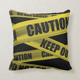 Let op tape - Pillow Kussen