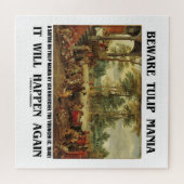 Let op Tulp Mania het zal weer gebeuren in Brueghe Legpuzzel (Horizontaal)