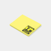 Let op! u wordt bewaakt post-it® notes (Schuin)