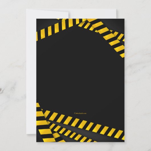 Let op Uitnodiging Bouwhelm Verplicht (Achterkant)