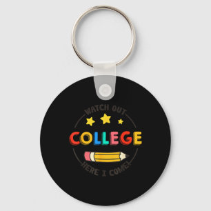 Let op, universiteit, hier komen studenten weer na sleutelhanger