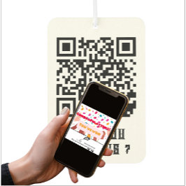 Let op uw eigen auto luchtverfrisser | grappig