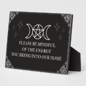 Let op uw plaque fotoplaat (Zijkant)