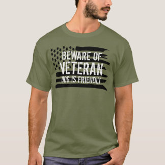 Let op Veteran Service Dog T-shirt