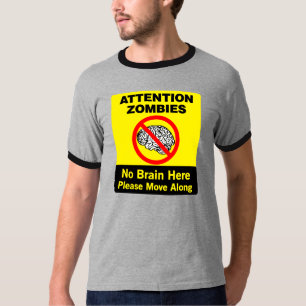 Let op Zombies T-shirt