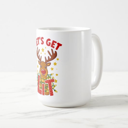 Let’s Get Christmas Mug (Devant droit)