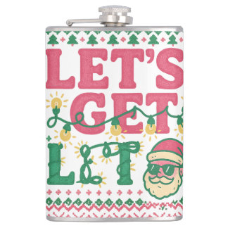 Let’s Get Lit Christmas Shirt • Funny Ugly Sweater Heupfles