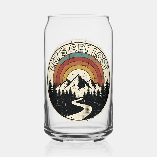 Let’s Get Lost Retro Mountain Adventure Outdoor (Verso)