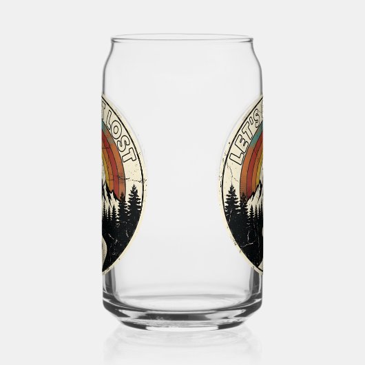 Let’s Get Lost Retro Mountain Adventure Outdoor (Gauche)