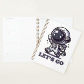 Let’s Go – Cute Astronaut Adventure Tee (Devant avec enveloppe)