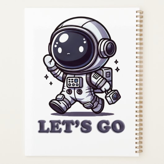 Let’s Go – Cute Astronaut Adventure Tee (Dos)
