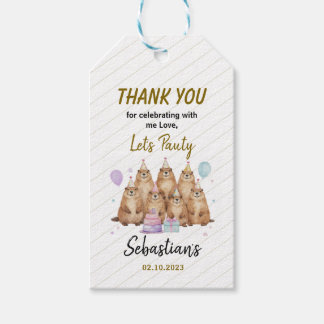 Let’s Party Groundhog 5th Birthday – Fun Kids Cadeaulabel