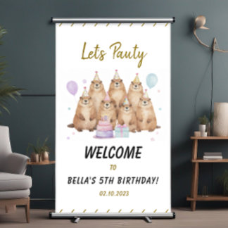Let’s Party Groundhog 5th Birthday – Fun Kids Spandoek