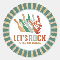 Let s Rock en Roll  Rockstar Birthday
