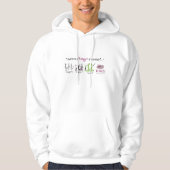 "Let s say Longy"-handleiding Hoodie (Voorkant)