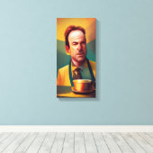 Let’s Start With Some Tough Love Canvas Afdruk (Insitu (Houten vloer))