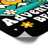 Let The 6th Grade Adventure Begin Retro First Day  Poster (Hoek)