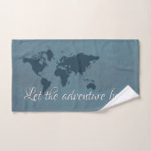 Let the adventure begin (Serviette à main)