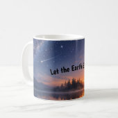 Let the Earth Breathe – Nature Calm Coffee Mug (Devant gauche)