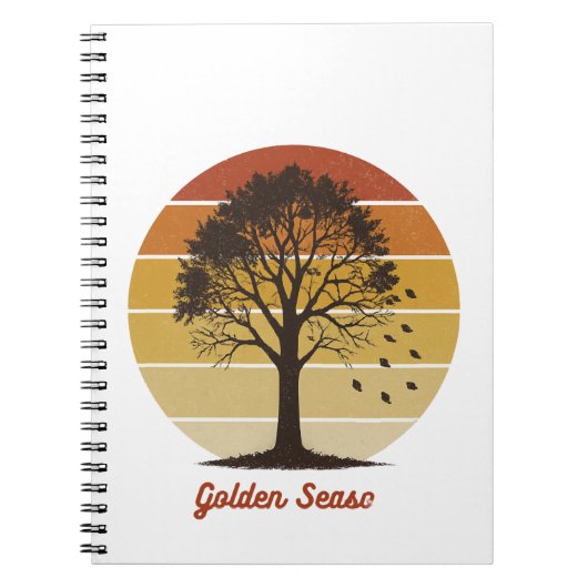 Let the Gourd Times Roll Autumn Design Notitieboek (Voorkant)