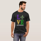Let The Shenanigans begin Mardi Gras y'all grandma T-shirt (Voorkant volledig)