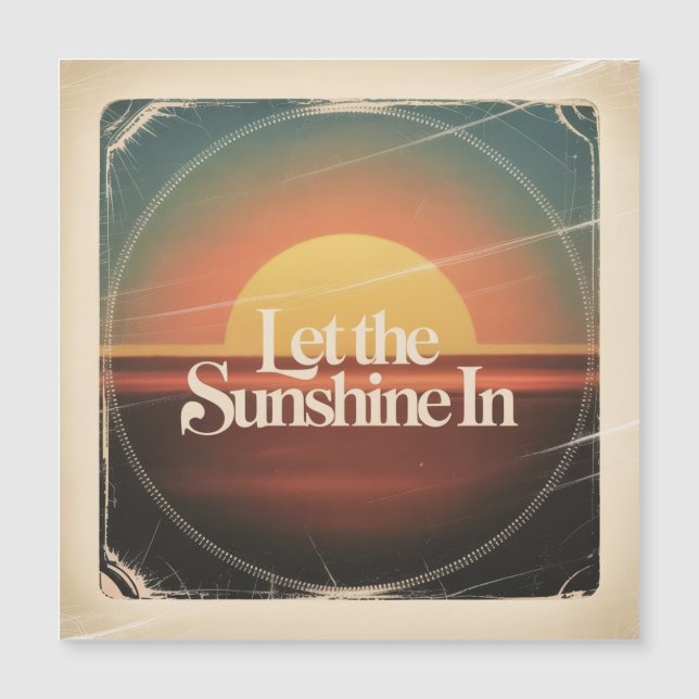 Let The Sunshine In (Voorkant)