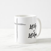 Let vont laisser la tasse de café de Dieu avec la (Devant droit)