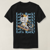 Let&x27;s Rock! Kat Cadeau Essential T-Shirt (Design voorkant)