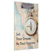 Let Your Dreams Be Your Compass Klembord (Rechts)